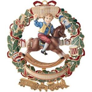 The White House 2003 Christmas Ornament Historical Association Rocking Horse